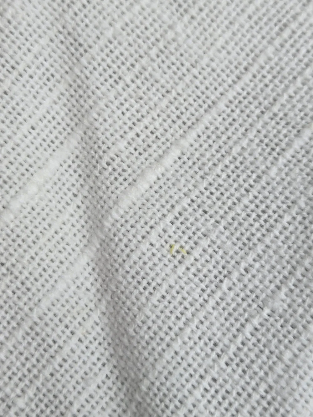 QUINCE Set Of 2 48x84 Cotton Slub Blackout Curtains White 0750